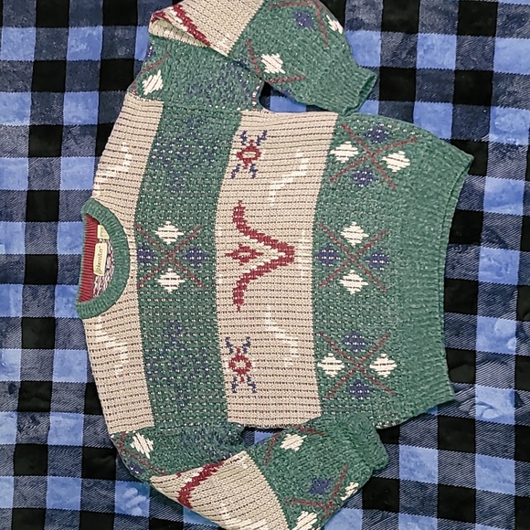 Vintage. 90s. St John's Bay. Thick 90%Acrylic Crewneck Sweater. Size XL - Picture 1 of 15